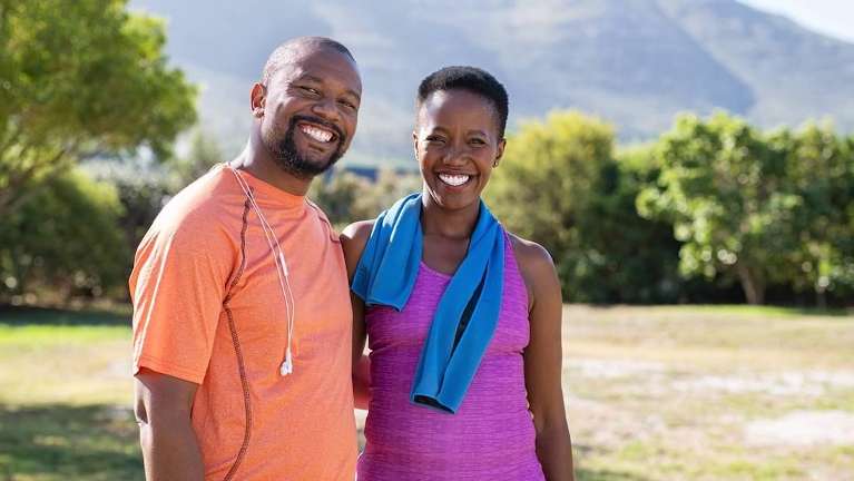 couple hiking | dentist in las vegas nv