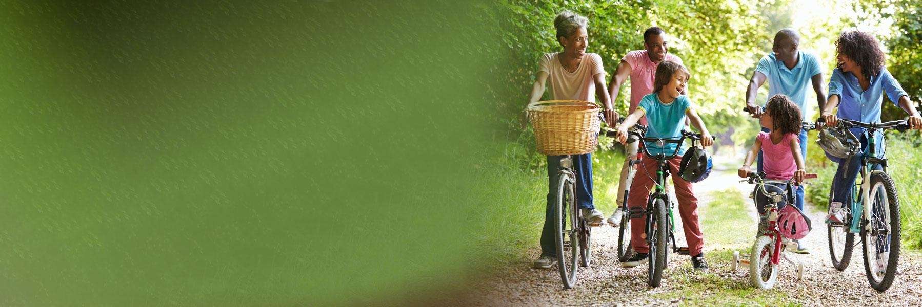family riding bikes | general dentistry | las vegas dentist